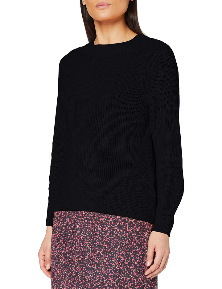 STREET ONE Damen Pullover 34 Dark Blue, 34 Dark Blue