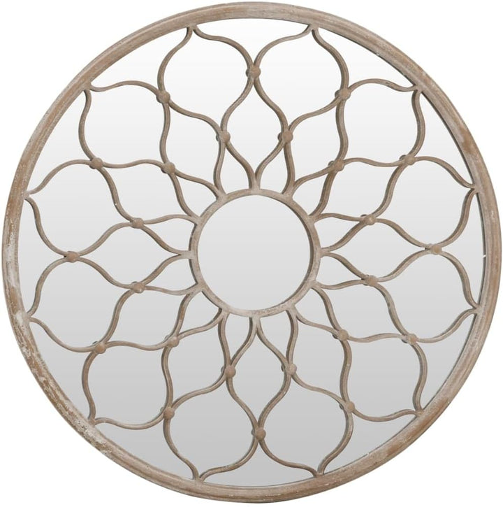 vidaXL Spiegel Wandspiegel Dekospiegel Hängespiegel Flurspiegel Fensterspiegel Wohnzimmer Deko Sand