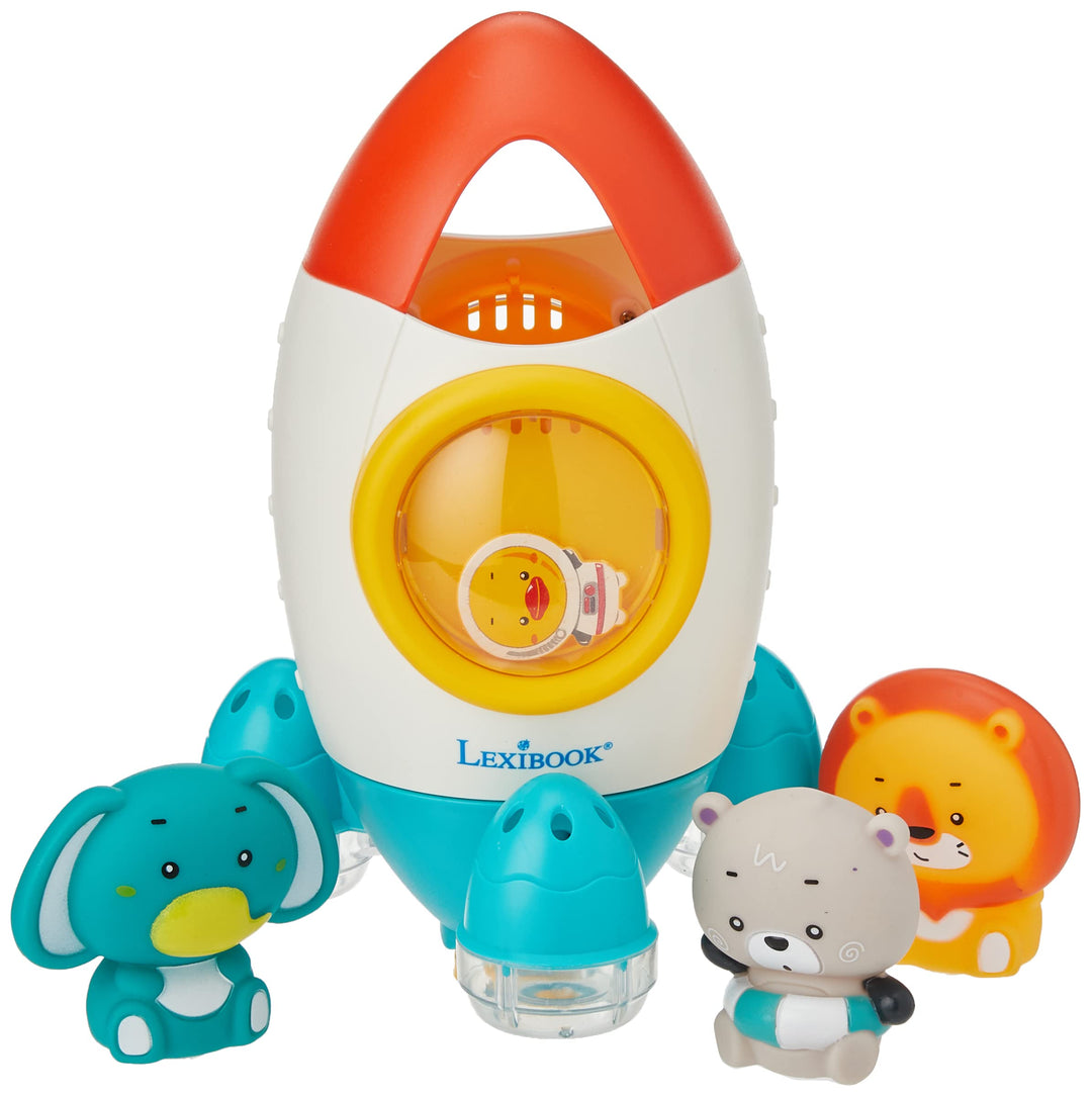 Lexibook, Rakete Badeset, Badespielzeug für Kinder, Blau/Weiss, ITBSPC, Rakete