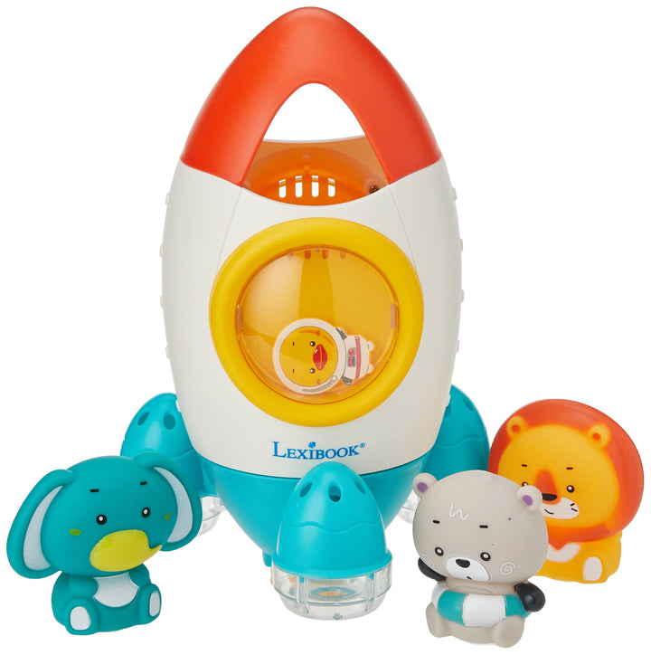 Lexibook, Rakete Badeset, Badespielzeug für Kinder, Blau/Weiss, ITBSPC, Rakete
