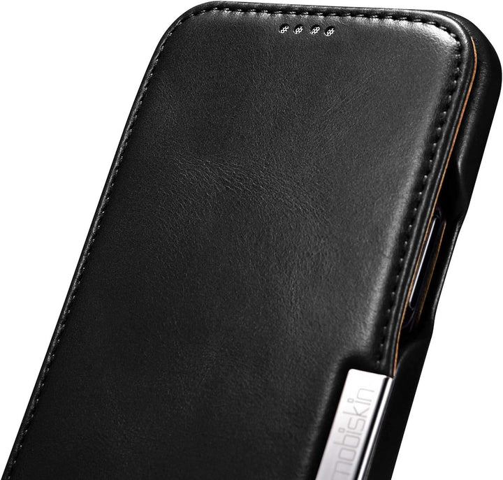 Mobiskin Hülle kompatibel mit Apple iPhone 12 PRO MAX (6,7 Zoll), Handyhülle mit echtem Leder, Case,