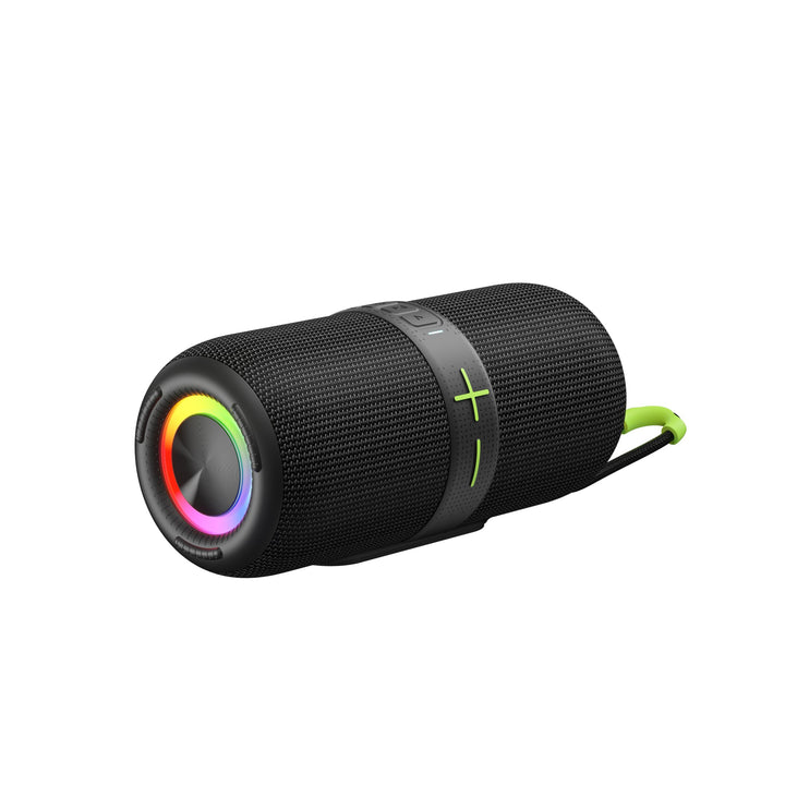 HUO JI IPX5 wasserdicht, staubdicht, RGB Beleuchtung, AUX/TF,Kabellos Box mit 40W TWS Stereo,30 Stun