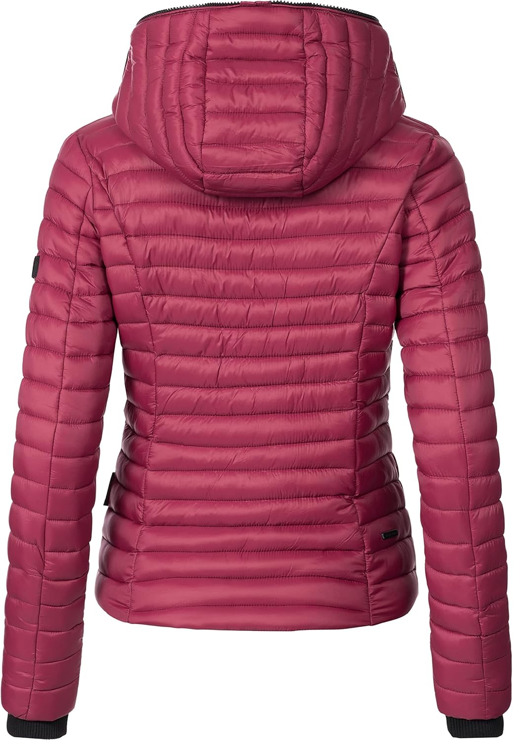 Navahoo Damen Damen leichte Übergangsjacke Steppjacke mit Kapuze Kimuk XS-XXL S Bordeaux, S Bordeaux
