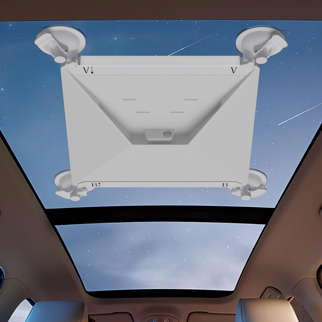 Mwin Starlink Mini-Autohalterung – Langlebige Starlink Mini Zubehör Saugnapfhalterung – Starkes Saug