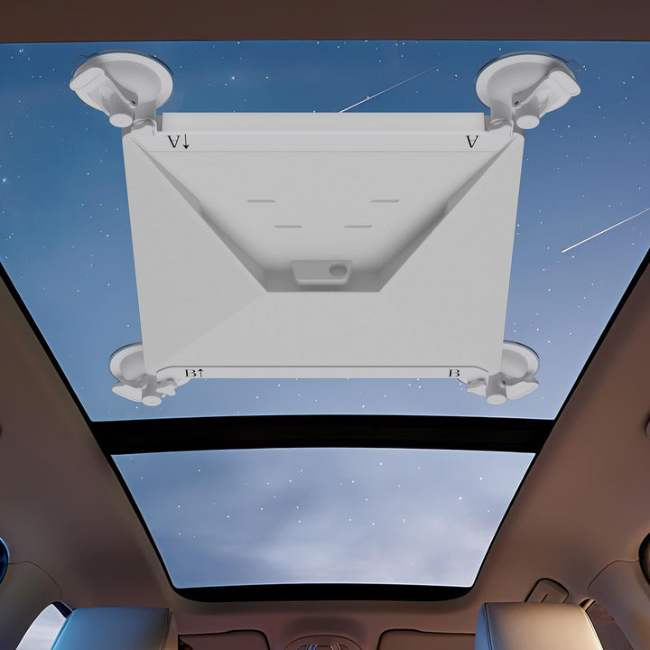 Mwin Starlink Mini-Autohalterung – Langlebige Starlink Mini Zubehör Saugnapfhalterung – Starkes Saug