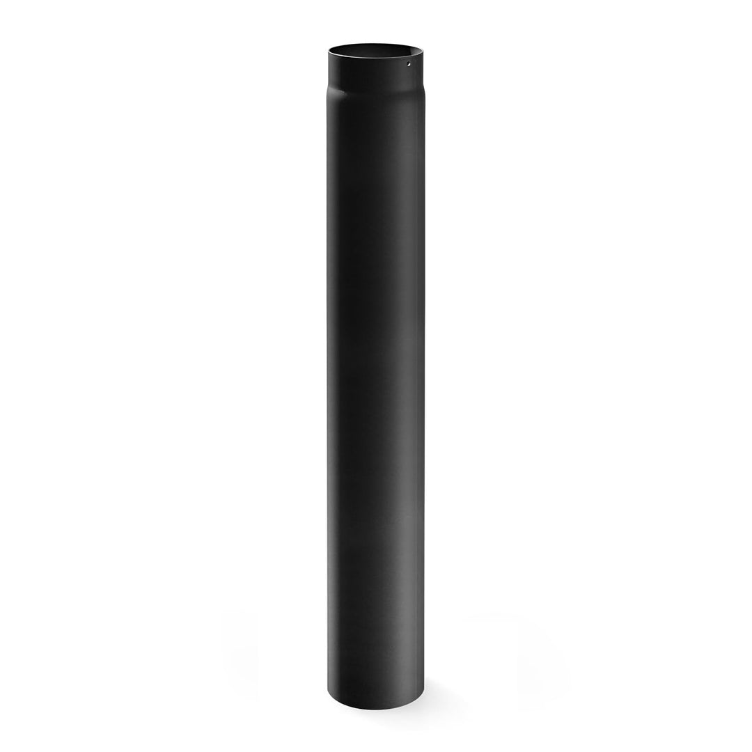 raik Rauchrohr/Ofenrohr 200 mm Durchmesser 1000 mm Länge Stahlblech 2 mm Schwarz SH002-200-sw