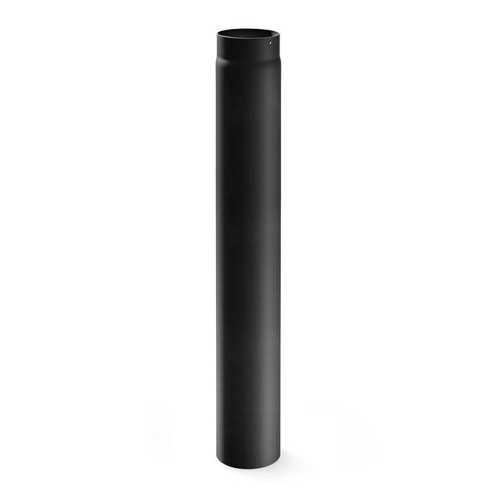 raik Rauchrohr/Ofenrohr 200 mm Durchmesser 1000 mm Länge Stahlblech 2 mm Schwarz SH002-200-sw