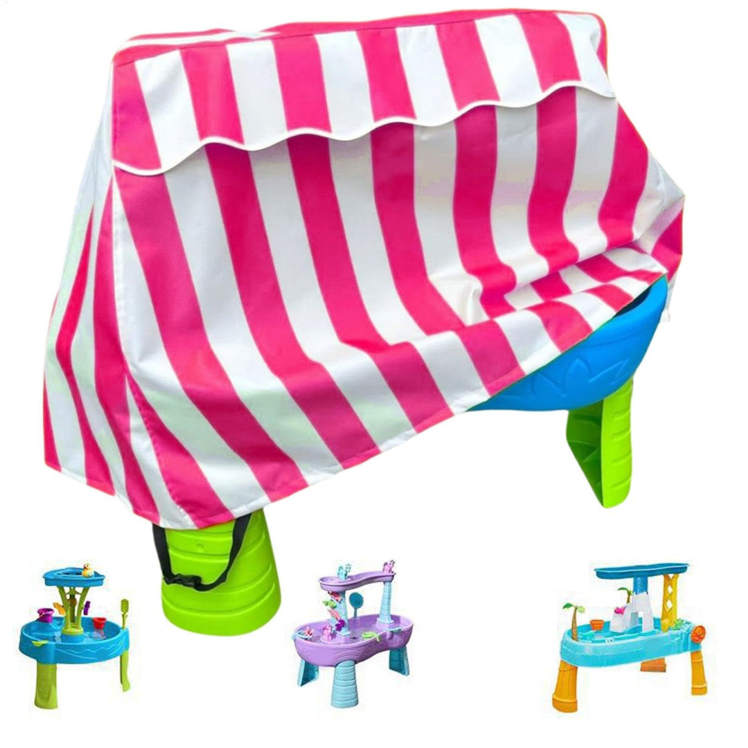 Kids Water Table Deckung Fit Regenschauer Spritzteich Wasserspiegel, 2 Schritt Wasserresistent Staub
