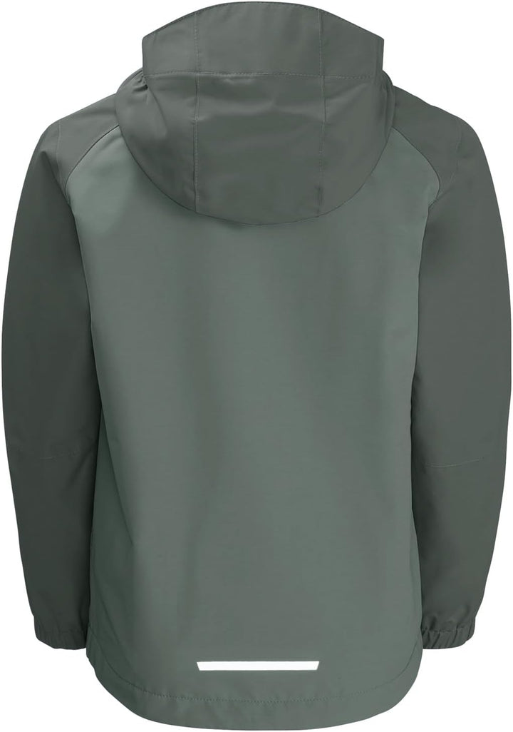 Jack Wolfskin Unisex Tucan Jacket K Regenjacke 116 hedge green, 116 hedge green