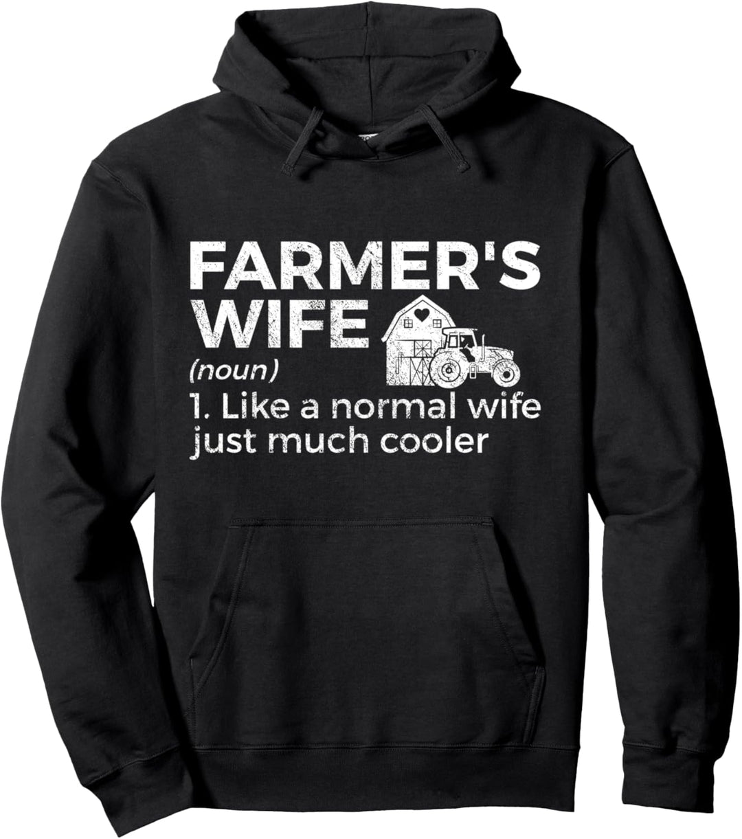 Definition der Bauernfrau Lustiger Landwirt Farming Pullover Hoodie