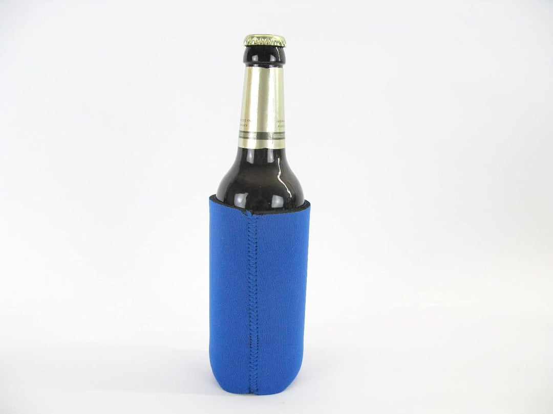 6X Bierkühler für 0,33L Flaschen in Blau. Getränkekühler- Flaschenkühler für alle genormten Bierflas
