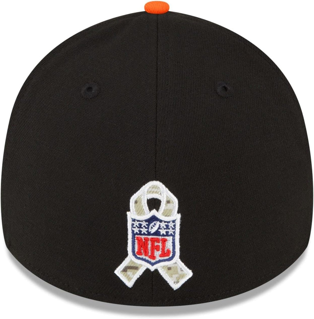 New Era Salute to Service 2022 Basecap 39Thirty NFL Fanartikel American Football Kappe schwarz M-L 3