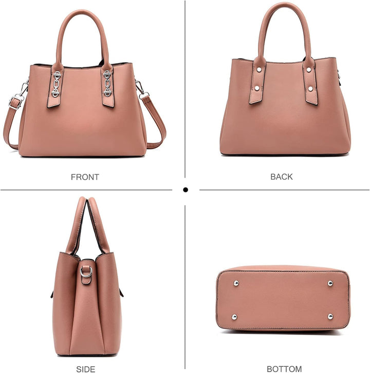 NICOLE & DORIS Henkeltasche Damen Umhängetasche Einfach Elegante Handtasche Stilvolle Schultertasche
