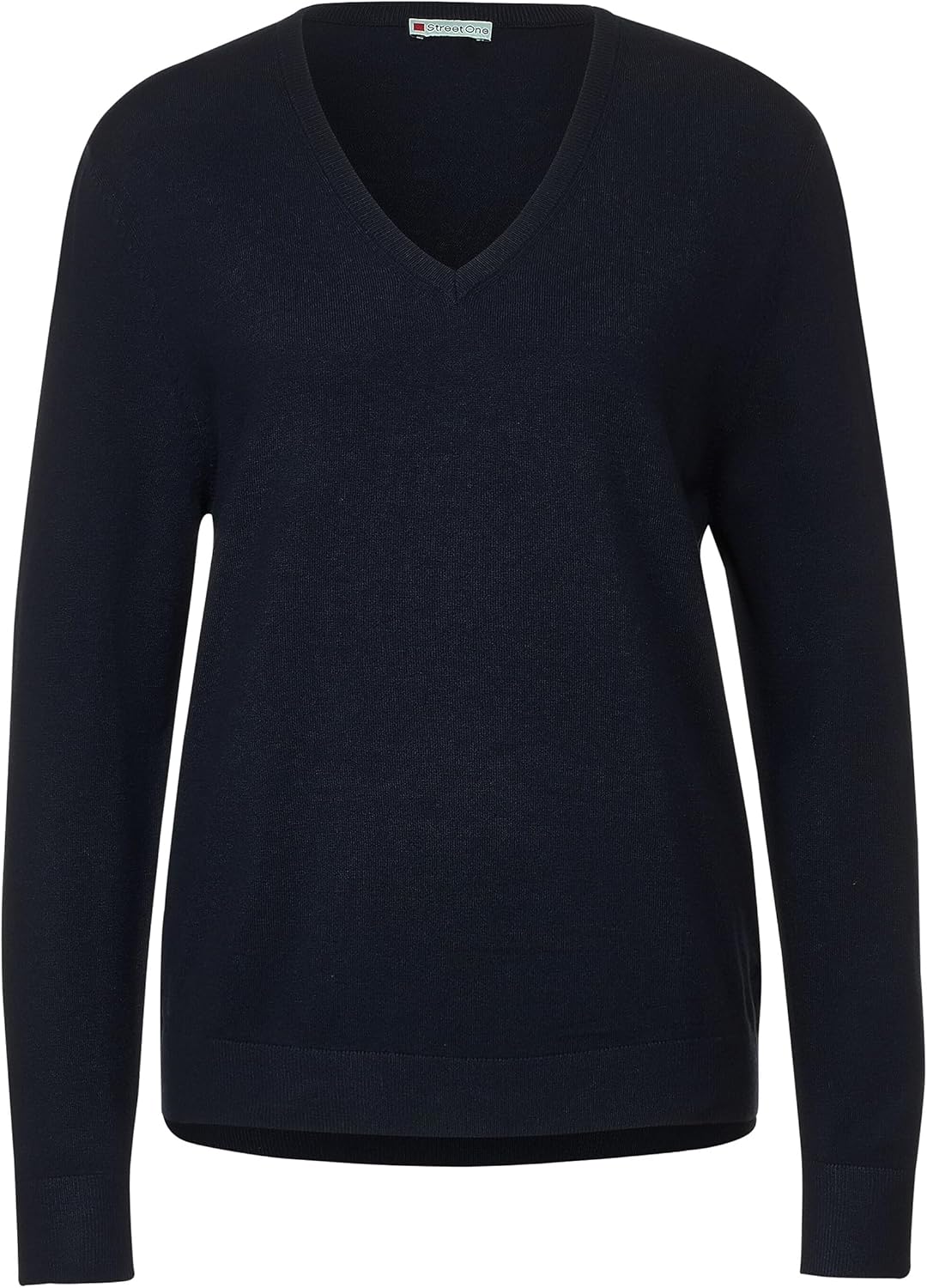 Street One Damen Strickpullover 38 Deep Blue, 38 Deep Blue