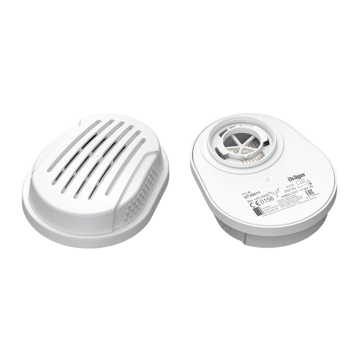 Dräger X-plore Bajonett Partikel-Filter P3 R mit Gehäuse für Aerosole/Partikel | 11 Paar | Ersatzfil