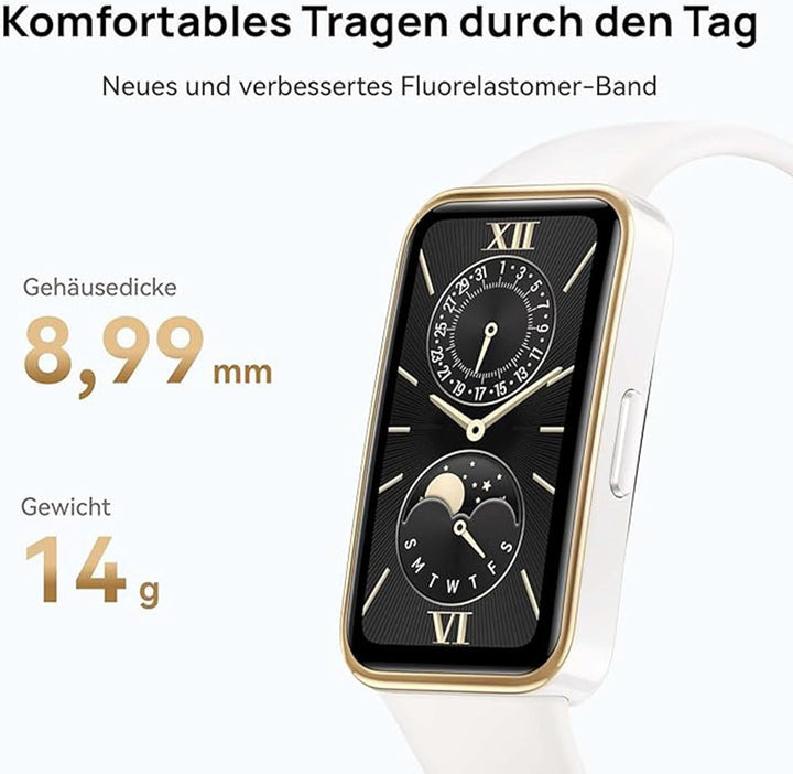 HUAWEI Band 9, bequemes Tragen, TruSleep 4.0, wissenschaftlich basiertes Schlaftracking, bis zu 14 T