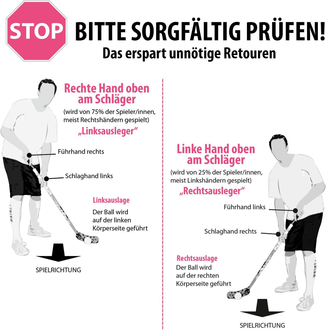 FAT PIPE Floorball Schläger Unihockey Stock &