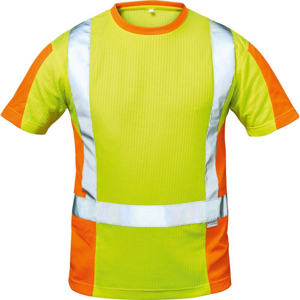 Elysee Warnschutz T-Shirt "Utrecht" Grösse, 1 Stück, S, gelb/orange, 22715-S, S