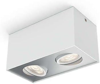 Philips myLiving LED Spot Box 2-flammig, 9W, weiss 2-flammig Weiss, 2-flammig Weiss