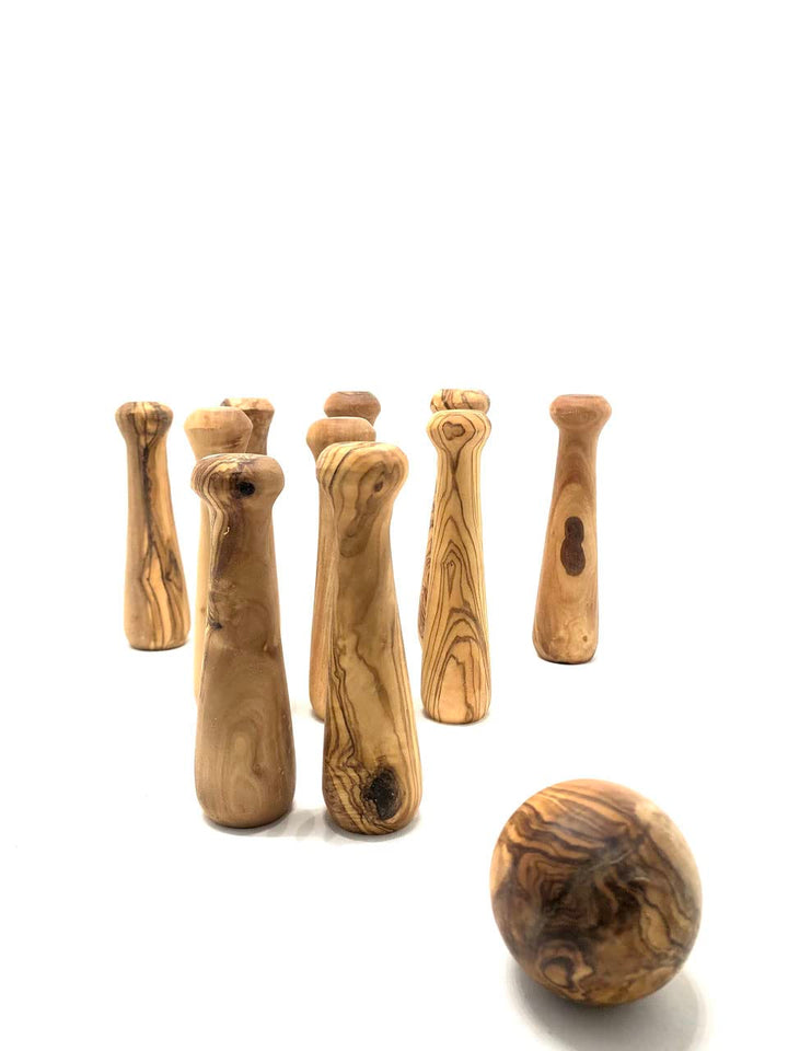 D.O.M. Bowling at Home aus Olivenholz