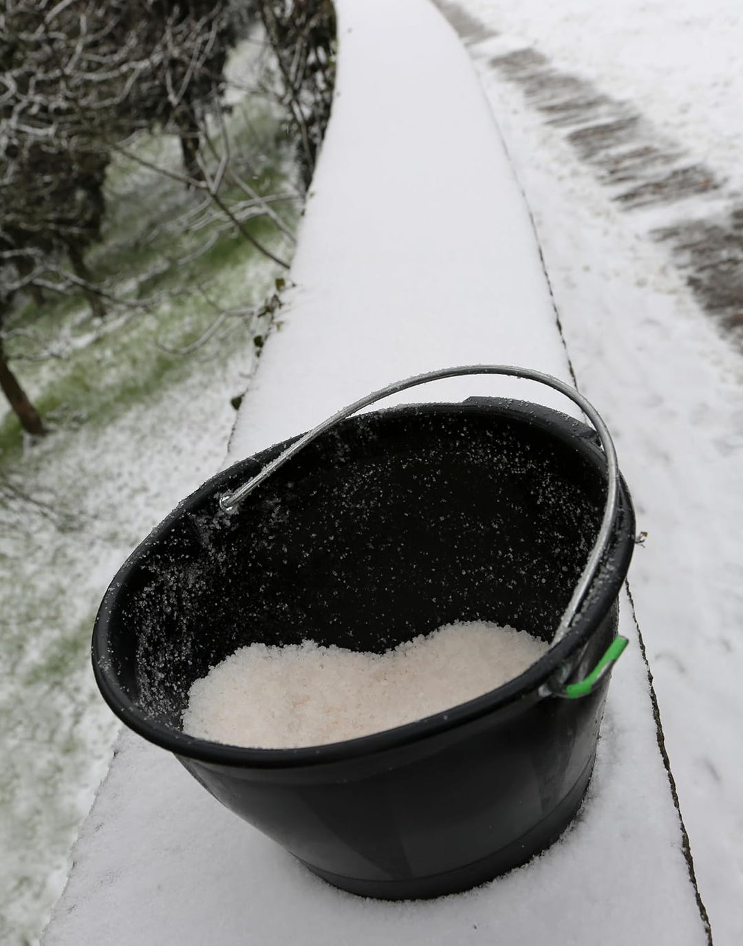 Streusand 1-3mm im 25kg PE Sack | ökologisches Winterstreugut | Streumittel für Winter | nachhaltige