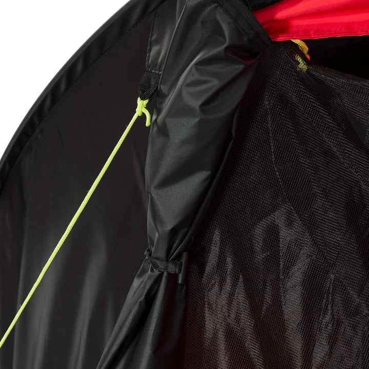 Trespass Swift Pop-Up-Zelt für 2 Personen F/S Red/Black, F/S Red/Black