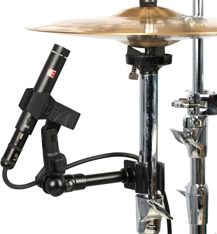 HERCULES Universal Mikrofonhalter, mit Klemme, f. Drums, Noten- & Mikroständer