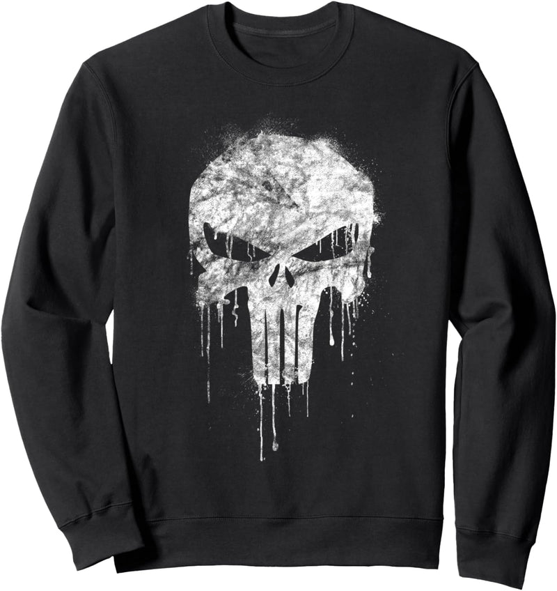 Marvel The Punisher White Sweatshirt