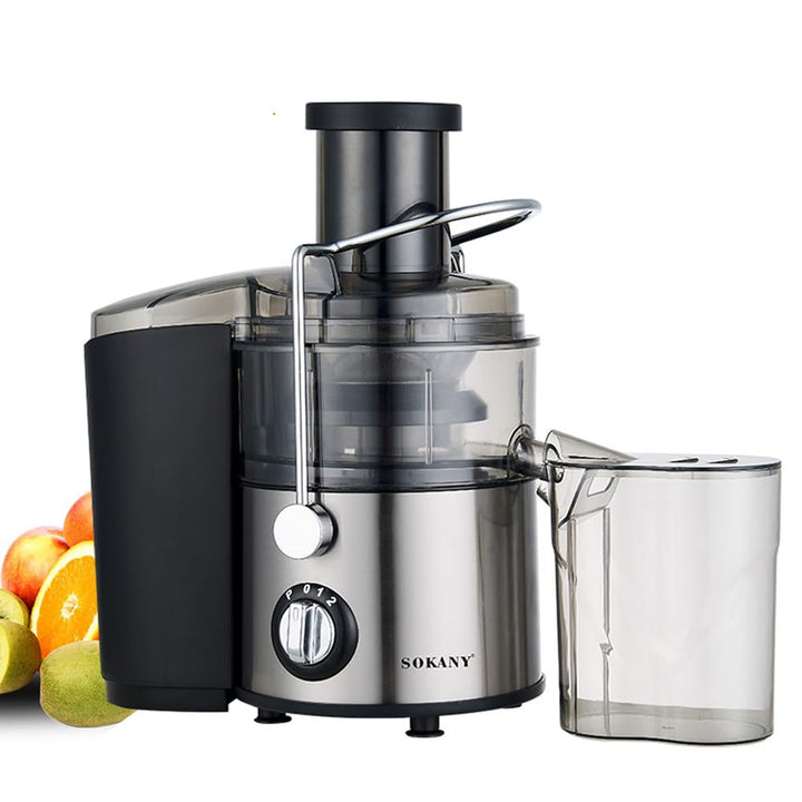 SOKANY 800W Entsafter Gemüse und Obst, Quick Juicer mit optimierter Saftausbeute, Grosse 65 mm Einfü