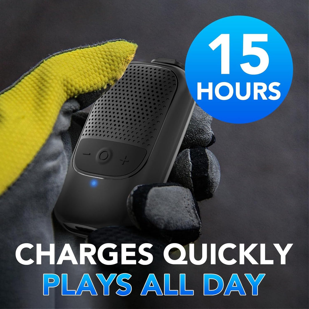 Tiksounds M3 - Leistungsstarker Bluetooth-Lautsprecher, 24 Stunden Laufzeit, IP67 Wasserschutz, Ster