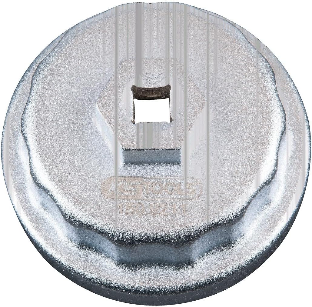 KS Tools 150.9211 3/8" Ölfilterschlüssel Ø 64,5 mm / 14 Flächen