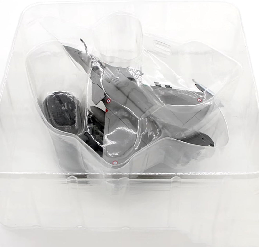 MOUDOAUER 1:100 Scale French Air Force Rafale C Libya War Fighter Model Alloy Model Diecast Plane Mo