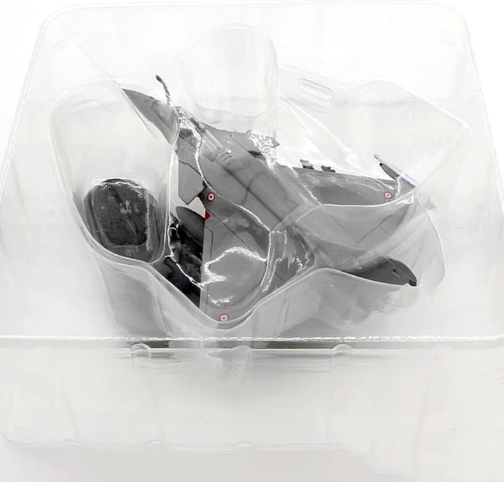 MOUDOAUER 1:100 Scale French Air Force Rafale C Libya War Fighter Model Alloy Model Diecast Plane Mo