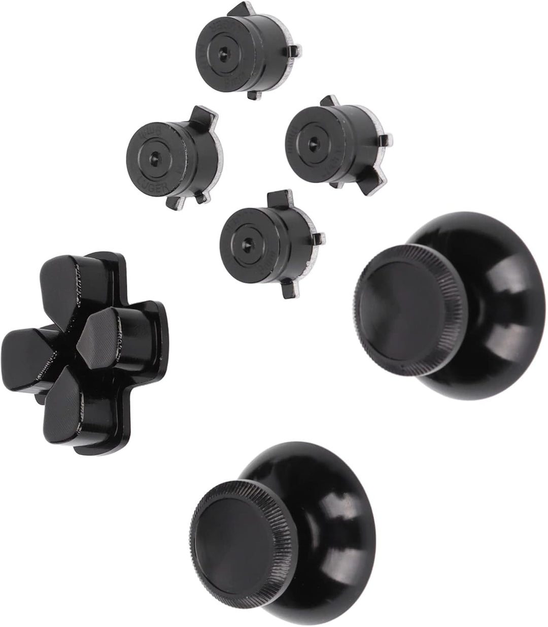 Controller-Taste, Joystick-Taste, Aluminiumlegierung, stilvolles Textur-Design, das Ermüdung reduzie