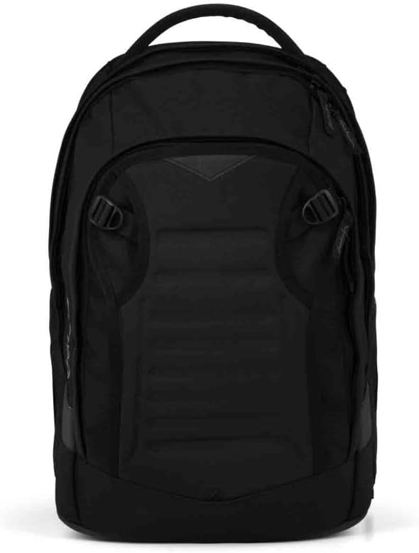 Satch Match Plus Schulrucksack Set 3tlg. inkl. Schlamperbox und Sportbeutel (Blackjack), Blackjack