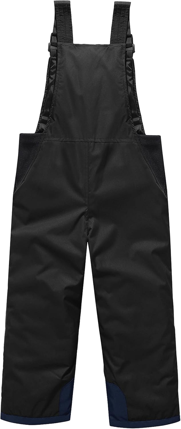 BenBoy Kinder Skihose Schneehose Wasserdicht Softshellhose Gefüttert Warm Hosenträgerhose Latzhose W