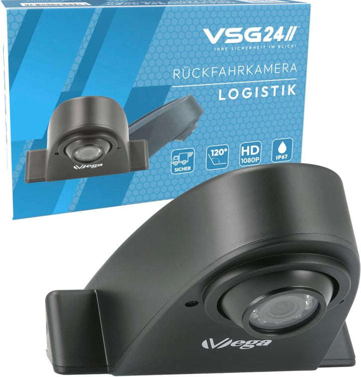 VSG24 HD Transporter Kugelkopf Rückfahrkamera, Sprinter Kamera inkl. Adapter Kabel, 1080P HD Auflösu
