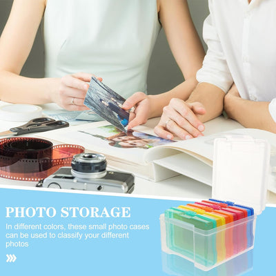 Cabilock 2Pcs Foto- Aufbewahrungsbox Foto- Organizer- Box Foto- Aufbewahrungsbox Foto- Keeper- Box F