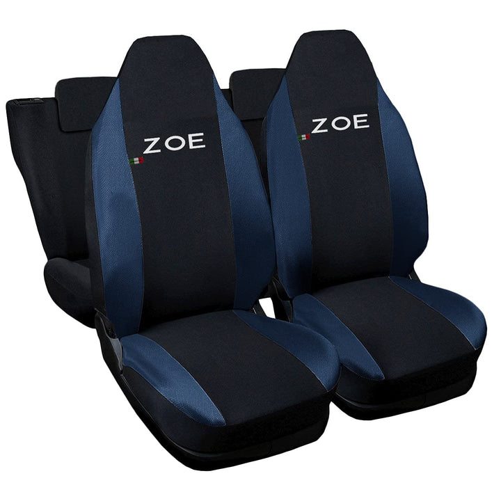Lupex Shop Autositzbezüge kompatibel mit ZOE, Made in Italy, Polyestergewebe, komplettes Set für Vor