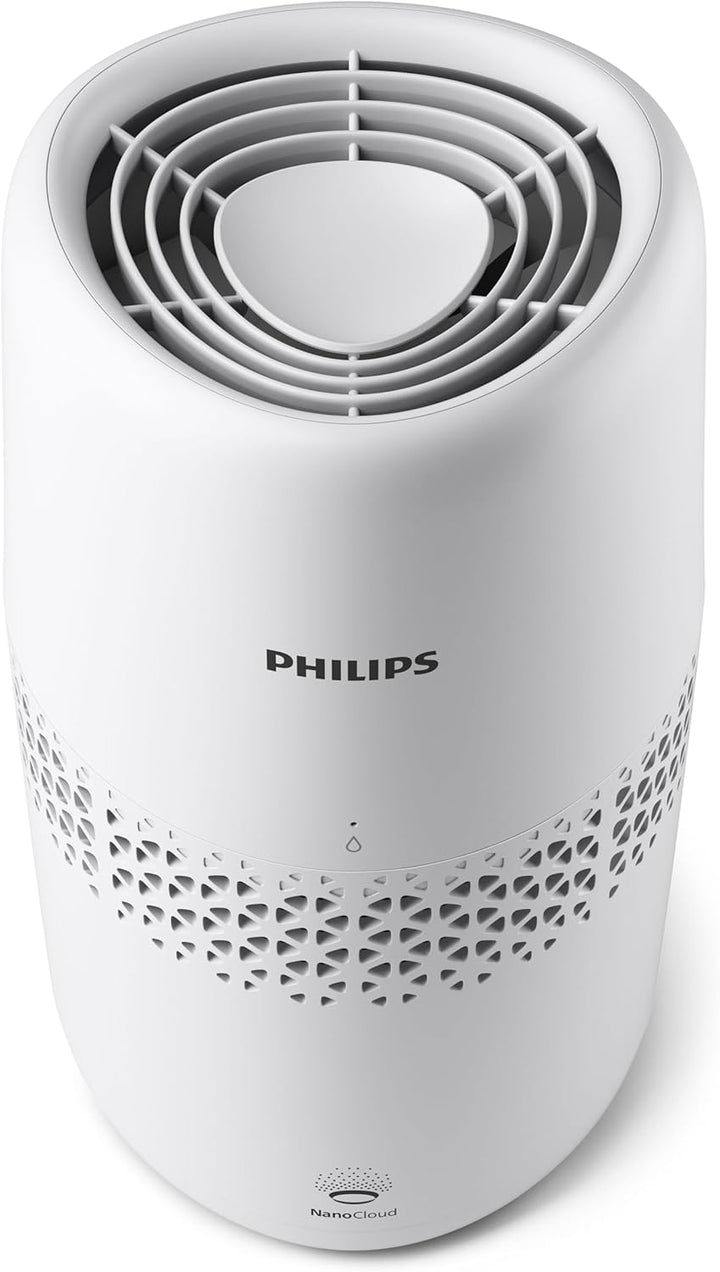 Philips Luftbefeuchtung 2000er Serie - NanoCloud-Technologie, Befeuchtet Räume bis zu 31m2, 2L Wasse