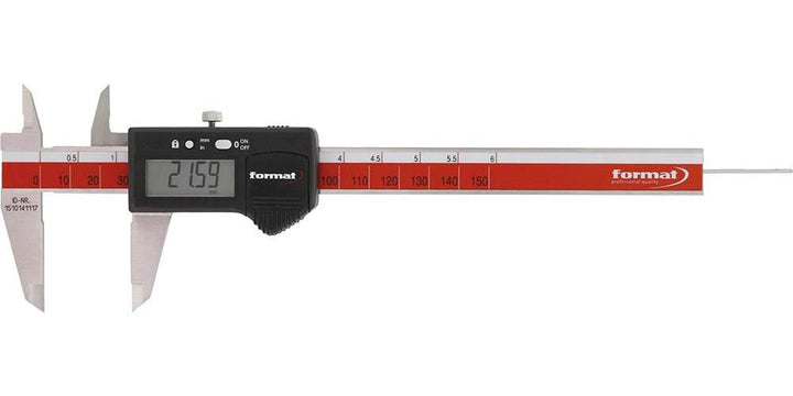 Format 7640201150 Pocket Fuss König Digital 150 mm ohne Kabel