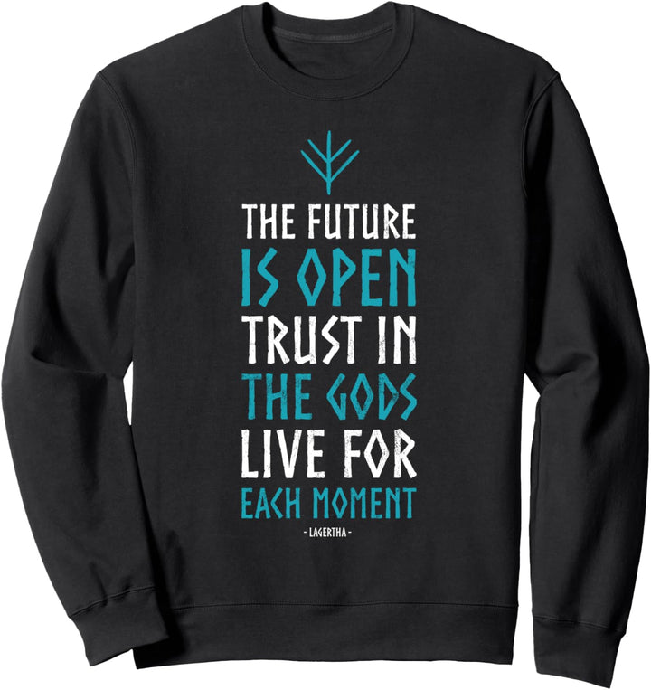 Lagertha Zitat - Schildmaid Sweatshirt