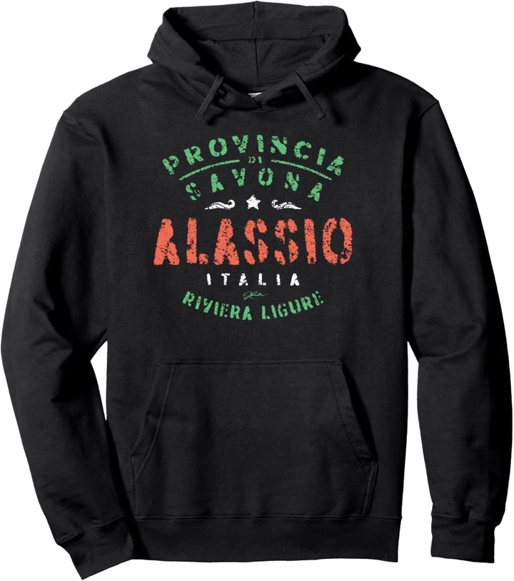 JCombs: Alassio, Italien Pullover Hoodie