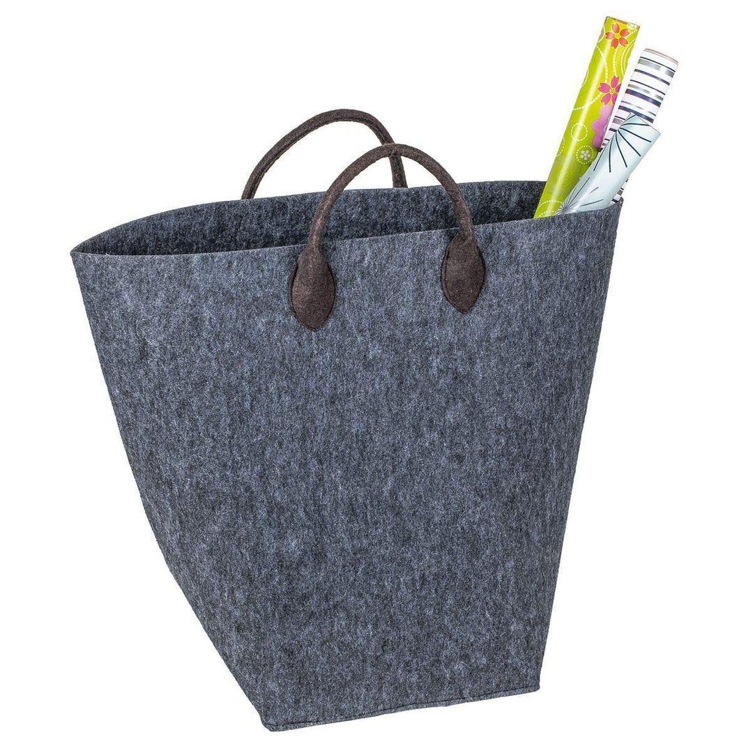 LaFiore24 Filztasche Einkaufstasche Spielzeug Aufbewahrung Allzwecktasche Jumbo Grösse ca. 55 x 36 x
