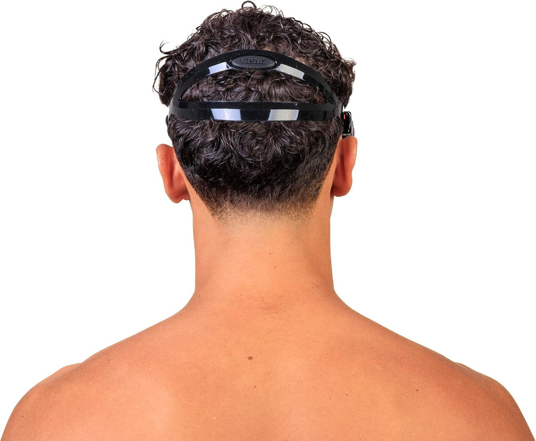 Seac Unisex-Adult Appeal Italien hergestellte Einglas-Tauchmaske mit Einer 3D-Schnalle direkt am Mas