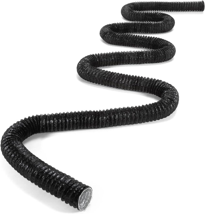 STERR Verstärkter flexibler Schlauch für Lüftungskanäle 80 mm x 6 m - Abluftschlauch - Kanalschlauch