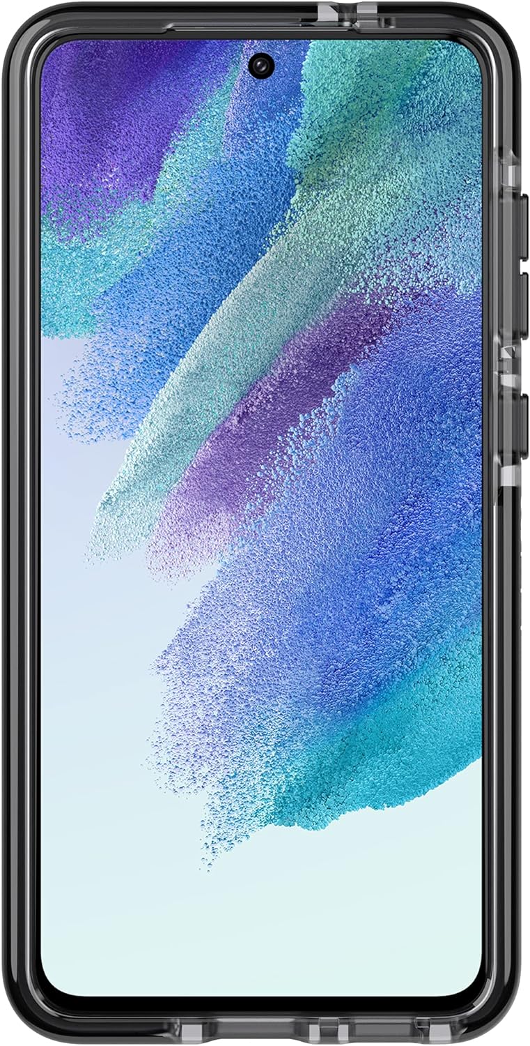 tech21 Evo Check für Samsung Galaxy S21 FE 5G - Handyhülle mit 4,8 m Fallschutz Galaxy S21FE Smokey