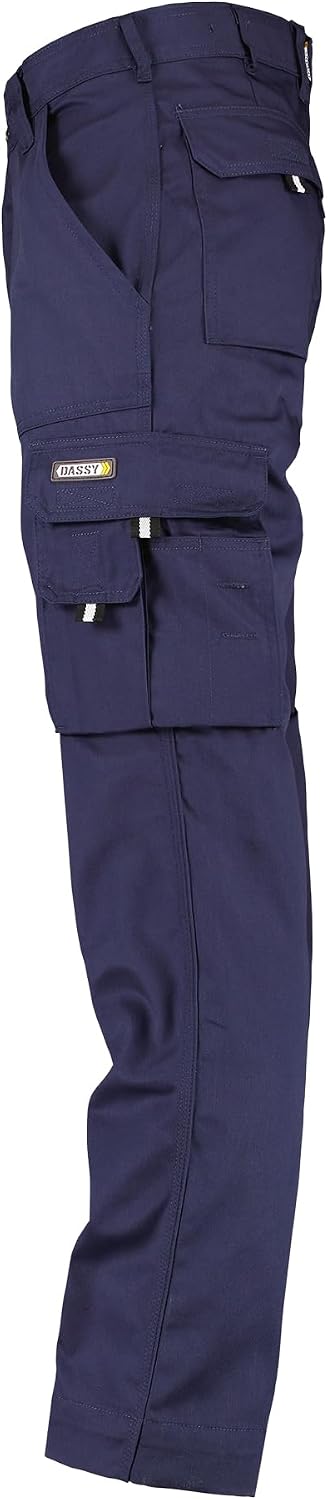 Dassy Unisex Pantaloni Hose 44 Beinlänge Norm 83cm Marine, 44 Beinlänge Norm 83cm Marine