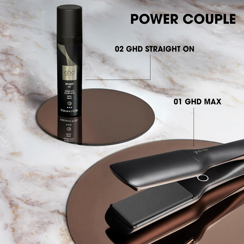 ghd max - professioneller Haarglätter mit breiten Platten für langes, dickes oder lockiges Haar, glä
