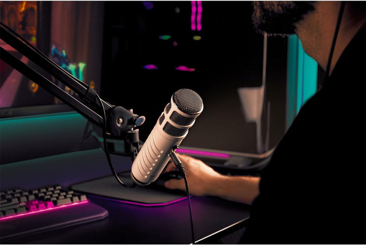 Rode Podcaster USB-Sprechermikrofon mit keepdrum MS090B Mikrofon-Spinne Schwarz